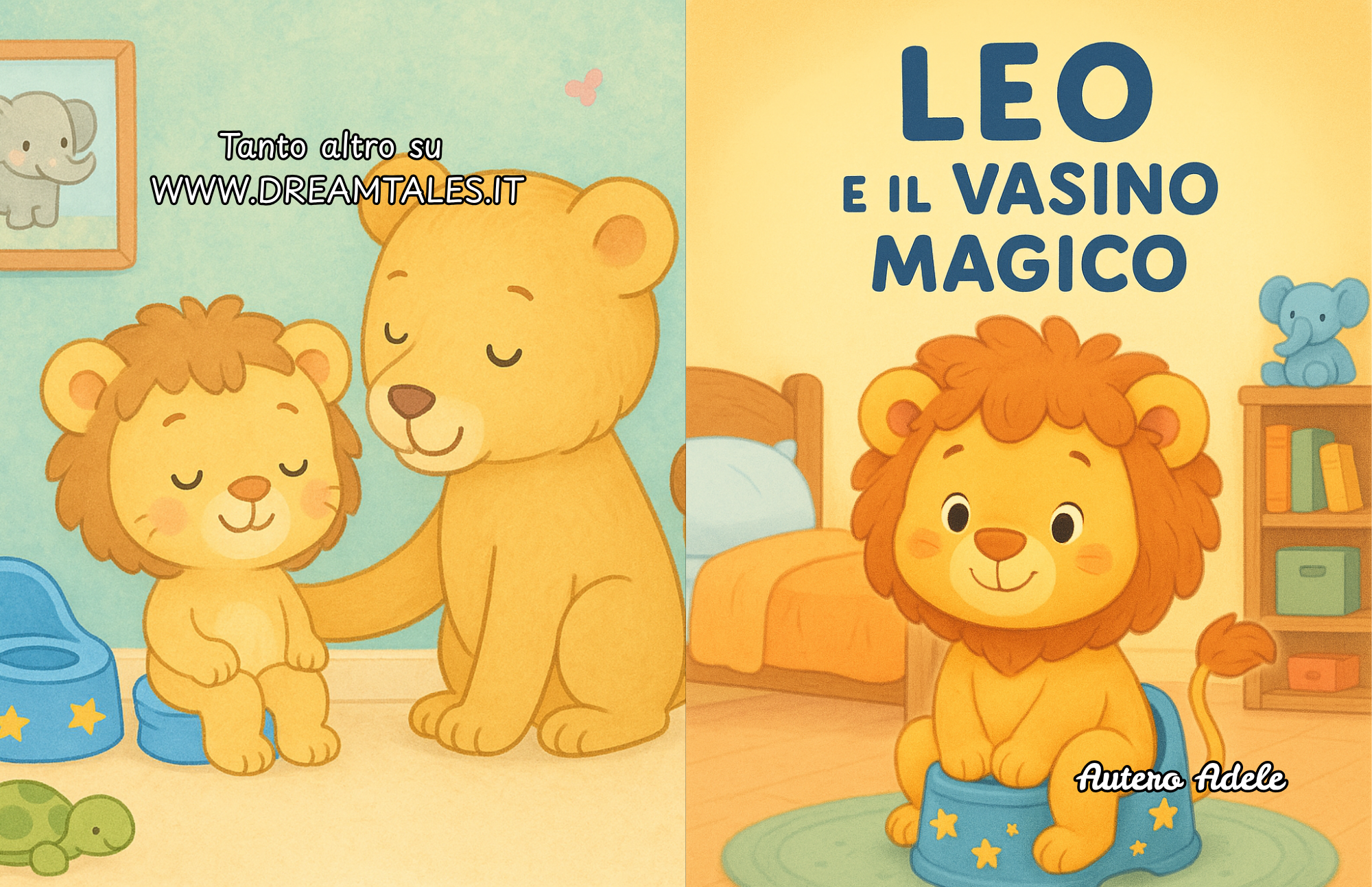 libro rassicurante per il passaggio al vasino