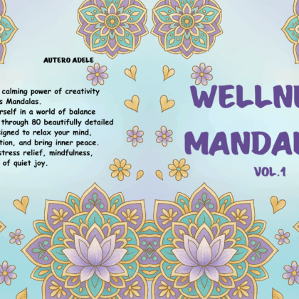 wellness mandalas volume 1 libro da colorare antistress