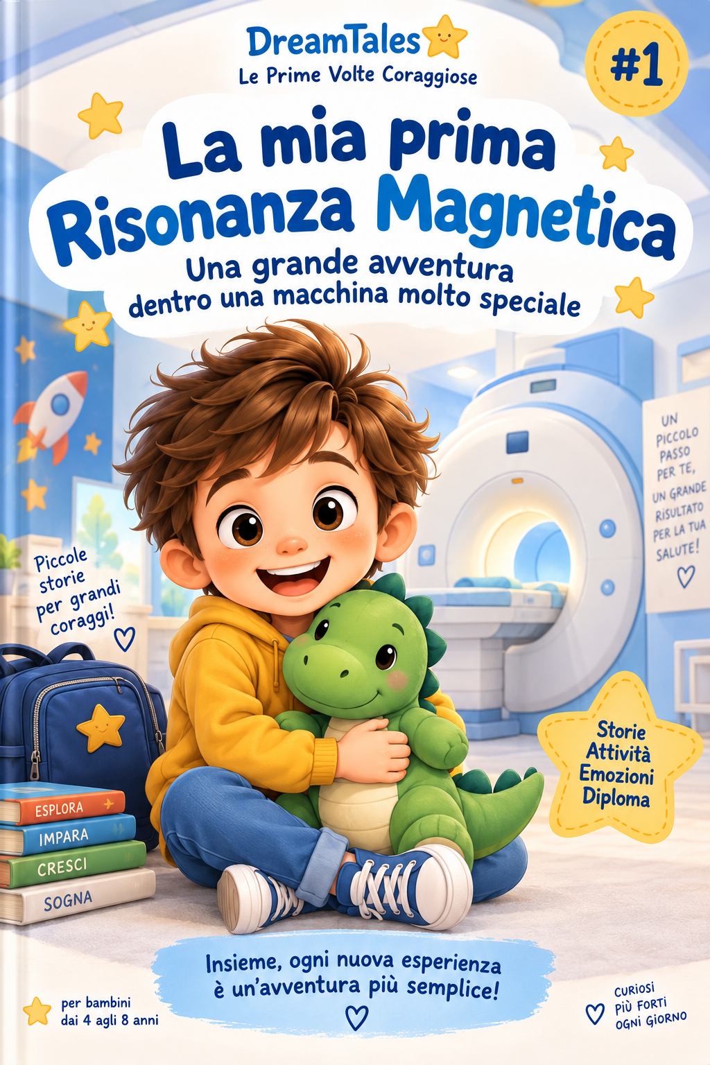 La mia prima risonanza magnetica – Libro per bambini 4-8 anni