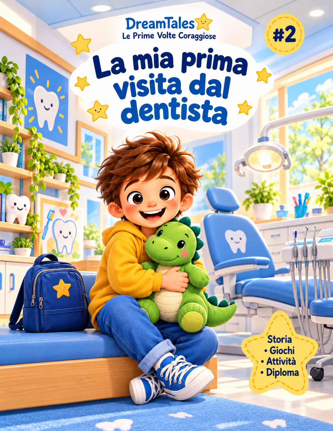 La mia prima visita dal dentista – Libro per bambini 4–8 anni