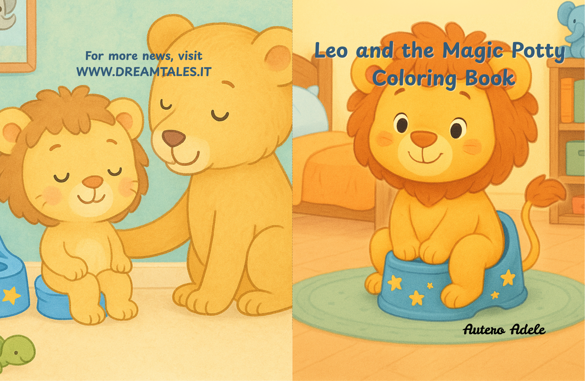 Leo and the Magic Potty Coloring Book
